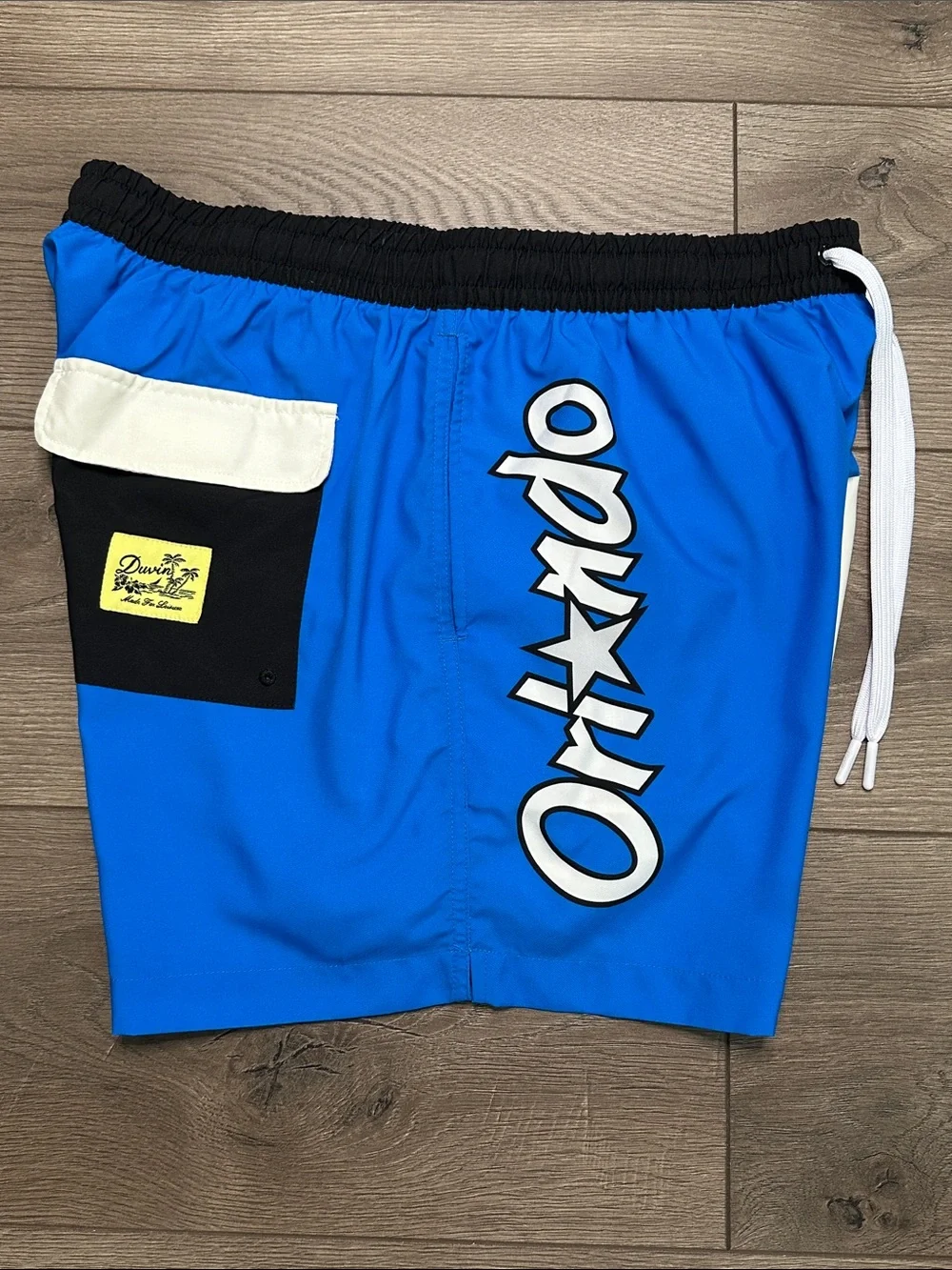 Orlando Magic X Duvin 5” Lined Training Shorts Limited Edition Blue Black Large